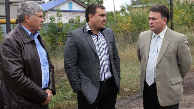 Сергей Ромашкин на объекте в Суходоле
